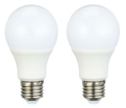 AmazonBasics LED bulb E27 60W, pack of 2