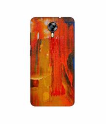 Amazon Brand - Solimo Designer Orange Canvas 3D Printed Hard Back Case Mobile Cover for Micromax Canvas Xpress 2 E313