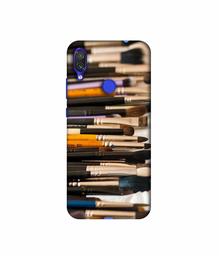 Amazon Brand - Solimo Designer Makeup Set 3D Printed Hard Back Case Mobile Cover for Xiaomi Redmi Note 7 Pro