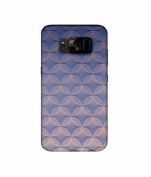 Amazon Brand - Solimo Designer Circle Texture 3D Printed Hard Back Case Mobile Cover for Samsung Galaxy S8 Plus