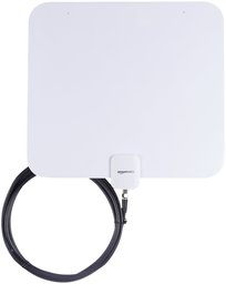 AmazonBasics Indoor Flat TV Antenna - 35-Mile Range