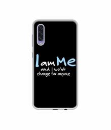 Amazon Brand - Solimo Designer Quotes UV Printed Soft Back Case Mobile Cover for Samsung Galaxy A50s