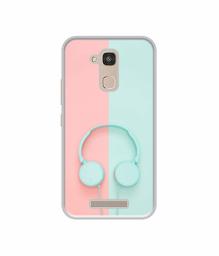 Amazon Brand - Solimo Designer Head Phone UV Printed Soft Back Case Mobile Cover for Intex Elyt E7