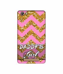 Amazon Brand - Solimo Designer Daddy's Girl 3D Printed Hard Back Case Mobile Cover for Gionee Marathon M5 lite