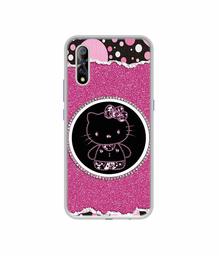 Amazon Brand - Solimo Designer Kitty with Glitter UV Printed Soft Back Case Mobile Cover for Vivo S1 / Vivo Z1x