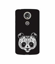 Amazon Brand - Solimo Designer Panda Illustrator 3D Printed Hard Back Case Mobile Cover for Motorola Moto E5 Plus