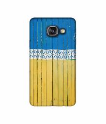 Amazon Brand - Solimo Designer Wooden Pattern 3D Printed Hard Back Case Mobile Cover for Samsung Galaxy A3 (2016)