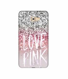 Amazon Brand - Solimo Designer Love Pink 3D Printed Hard Back Case Mobile Cover for Samsung Galaxy C7 Pro