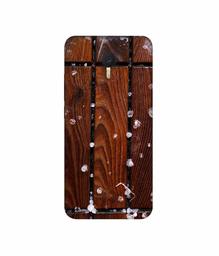 Amazon Brand - Solimo Designer Wood with Snow 3D Printed Hard Back Case Mobile Cover for Meizu M3 Note