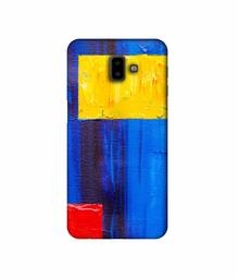 Amazon Brand - Solimo Designer Rectangle On Canvas 3D Printed Hard Back Case Mobile Cover for Samsung Galaxy J6 Plus