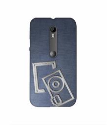 Amazon Brand - Solimo Designer Camera Embroidery 3D Printed Hard Back Case Mobile Cover for Motorola Moto G 3rd Generation