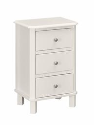 Amazon Brand – Ravenna Home Naomi 3-Drawer Storage Side End Table Nightstand, 17.7