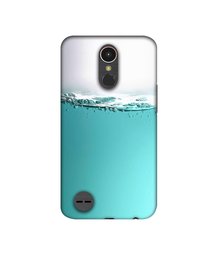 Amazon Brand - Solimo Designer Half Fill UV Printed Soft Back Case Mobile Cover for LG K10 (2017)