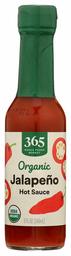 365 Everyday Value, Organic Jalapeño Hot Sauce, 5 fl oz