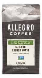 Allegro Coffee Extra Dark French Roast Ground Coffee, 12 oz