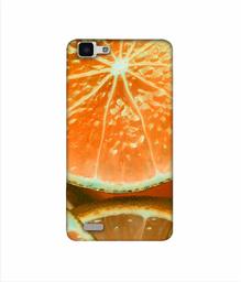 Amazon Brand - Solimo Designer Orange Slice 3D Printed Hard Back Case Mobile Cover for Vivo Y27L