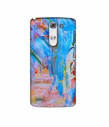 Amazon Brand - Solimo Designer Light Multicolor Canvas 3D Printed Hard Back Case Mobile Cover for LG G3 Stylus D690