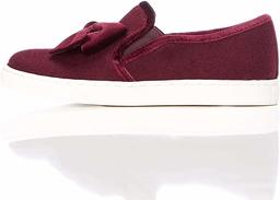 RED WAGON Zapatillas con Lazo Niñas, Rojo (Berry), 28 EU