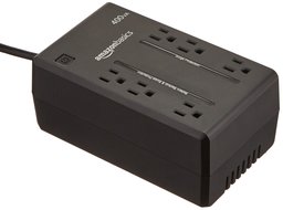 AmazonBasics Standby UPS 400VA 255W, 6 Outlets