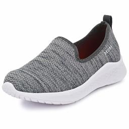 Belini Women's Grey Running Shoes-4 UK (37 EU) (BS 102GREY4)