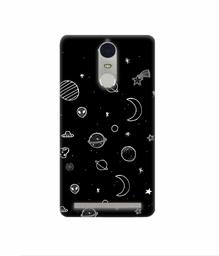 Amazon Brand - Solimo Designer Solar System 3D Printed Hard Back Case Mobile Cover for Lenovo K5 Note