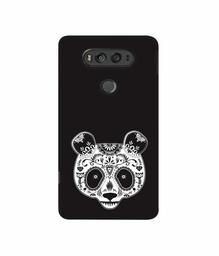 Amazon Brand - Solimo Designer Panda Illustrator 3D Printed Hard Back Case Mobile Cover for LG V20