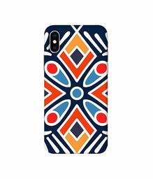 Amazon Brand - Solimo Designer Rangolee 3D Printed Hard Back Case Mobile Cover for Apple iPhone Xs Max