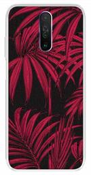 Amazon Brand - Solimo Designer Multicolor Attalea speciosa Red Pattern Printed Soft Back Case Mobile Cover for Poco X2 / Xiaomi Redmi K30