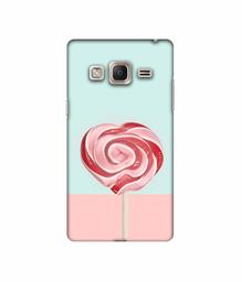 Amazon Brand - Solimo Designer Round Candy 3D Printed Hard Back Case Mobile Cover for Samsung Z3