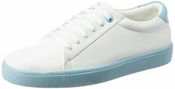 Amazon Brand - Symbol Women's White + Sky Shoes-5 UK (38 EU) (8 US) (AZ-WSY-10)