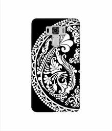 Amazon Brand - Solimo Designer Half Circle Rangoli 3D Printed Hard Back Case Mobile Cover for Asus Zenfone 3 Laser ZC551KL