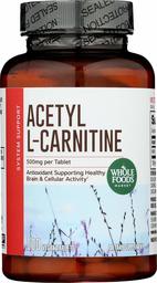 Whole Foods Market, Acetyl L-Carnitine 500mg, 100 ct