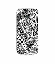 Amazon Brand - Solimo Designer Random White Pattern 3D Printed Hard Back Case Mobile Cover for HTC One M8