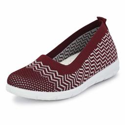 Flavia Women's Burgandy Running Shoes-6 UK (38 EU) (7 US) (FKT/FB-03/BUD)