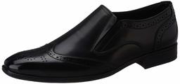 Amazon Brand - Symbol Men's Black Synthetic Formal Shoes - 8 UK (AZ-KY-329A)