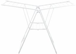 AmazonBasics Gullwing Clothes Drying Rack - White (Renewed)