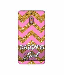 Amazon Brand - Solimo Designer Daddy's Girl 3D Printed Hard Back Case Mobile Cover for Nokia 2.1