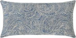 Amazon Brand – Ravenna Home Classic Paisley Throw Pillow, 24