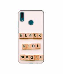 Amazon Brand - Solimo Designer Black Girl Magic 3D Printed Hard Back Case Mobile Cover for Huawei Y9 (2019)