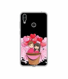 Amazon Brand - Solimo Designer Boy and Girl UV Printed Soft Back Case Mobile Cover for Huawei Honor 8C