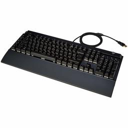 AmazonBasics - Teclado mecánico programable para juegos de ordenador | retroiluminación LED RGB, teclado español - ES (QWERTY)