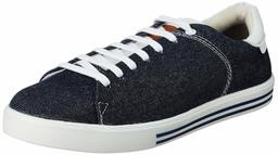 Amazon Brand - Inkast Denim Co. Men's Navy Denim Sneakers-11 UK (45 EU) (12 US) (AZ-IK-004)