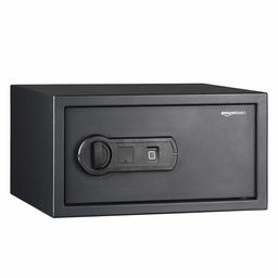 AmazonBasics Biometric Fingerprint Home Safe, 0.5 Cubic Feet