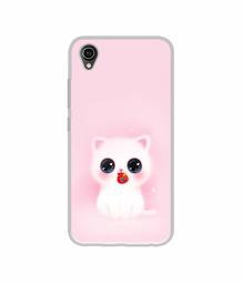 Amazon Brand - Solimo Designer Kitty UV Printed Soft Back Case Mobile Cover for Vivo Y90