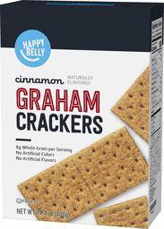 Amazon Brand - Happy Belly Cinnamon Graham Crackers, 14.4 oz