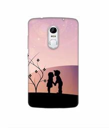 Amazon Brand - Solimo Designer Kiss-ing Couple 3D Printed Hard Back Case Mobile Cover for Lenovo Vibe X3