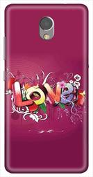 Amazon Brand - Solimo Designer Love 3D Printed Hard Back Case Mobile Cover for Lenovo P2