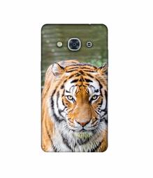 Amazon Brand - Solimo Designer Tiger in Water 3D Printed Hard Back Case Mobile Cover for Samsung Galaxy J3 Pro