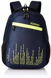 Amazon Brand - Solimo Trellis Laptop Backpack for 15.6-inch Laptops (31 litres, Blue)