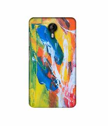 Amazon Brand - Solimo Designer Multicolor Paint On Wall 3D Printed Hard Back Case Mobile Cover for Micromax Canvas Nitro 4G E455